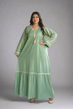 Women's crystal abaya