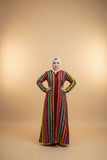 Women's abaya, material: crystal cotton
