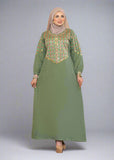 Women's abaya made of linen