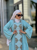 Women's abaya made of imported Spanish linen