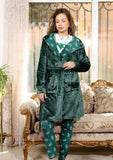 Women's winter pajamas + short robe