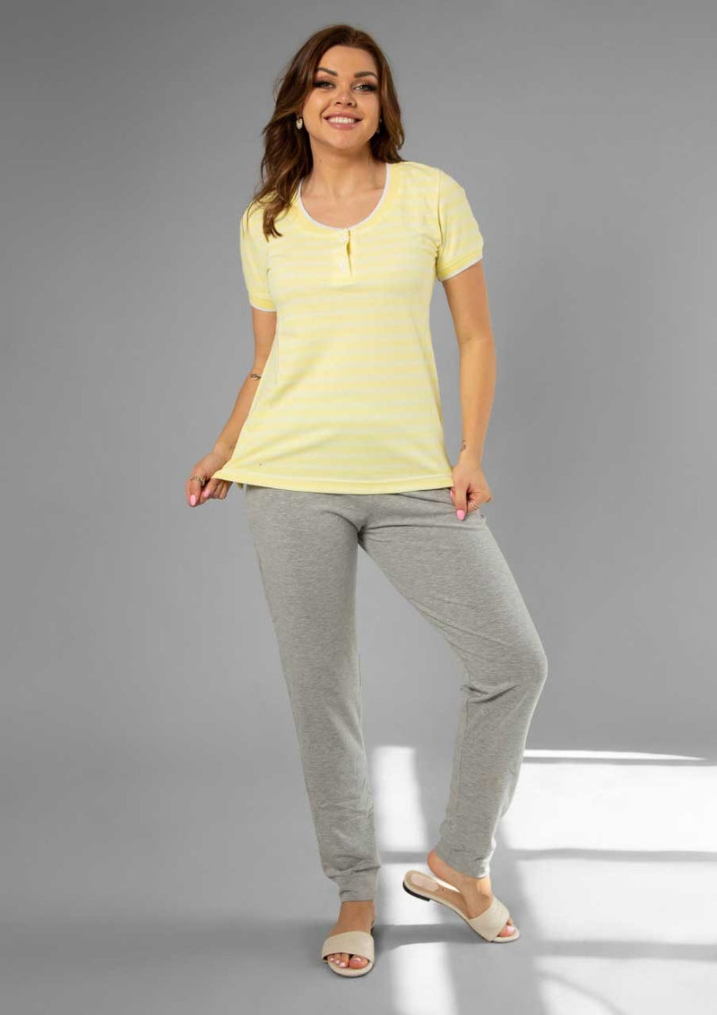 Half sleeve pajama and long pants