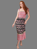 Women's long floral dress