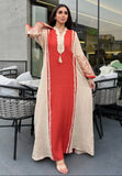 Women's summer linen abaya