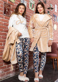 Women's winter pajamas 3 pieces