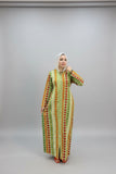 Women's abaya, material: crystal cotton