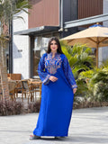 Women's floral summer abaya