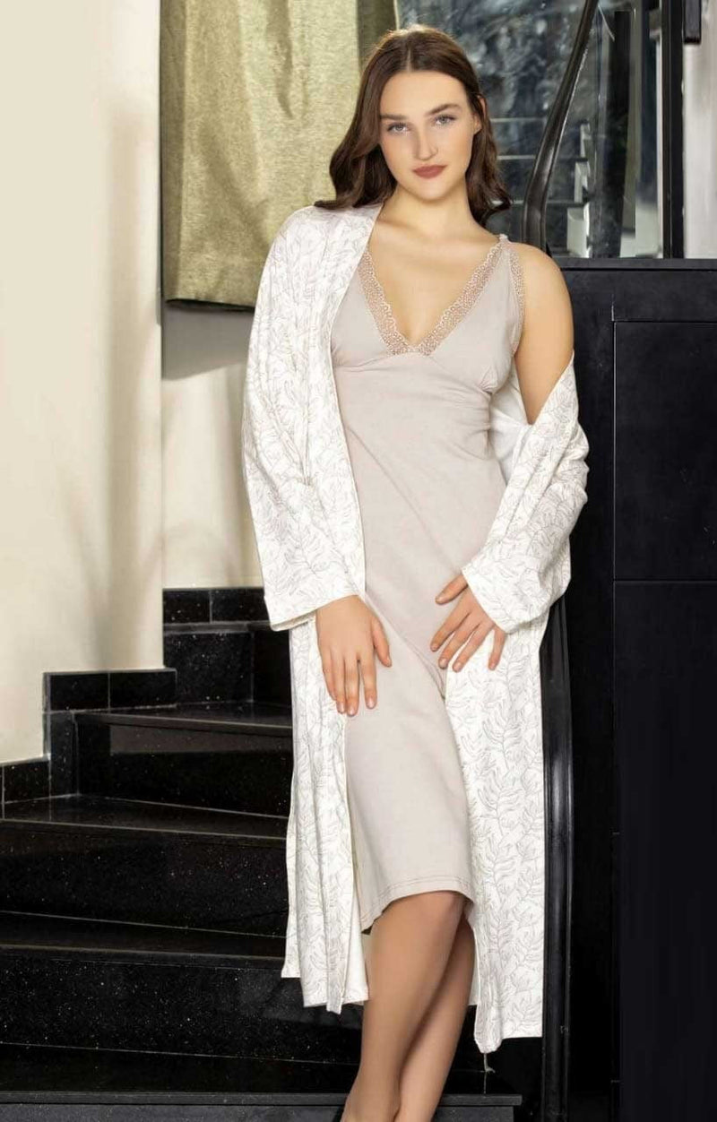 Sleepwear with an elegant robe