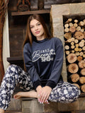 Women's winter two-piece pajamas