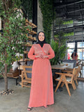 Women's summer abaya with long sleeves