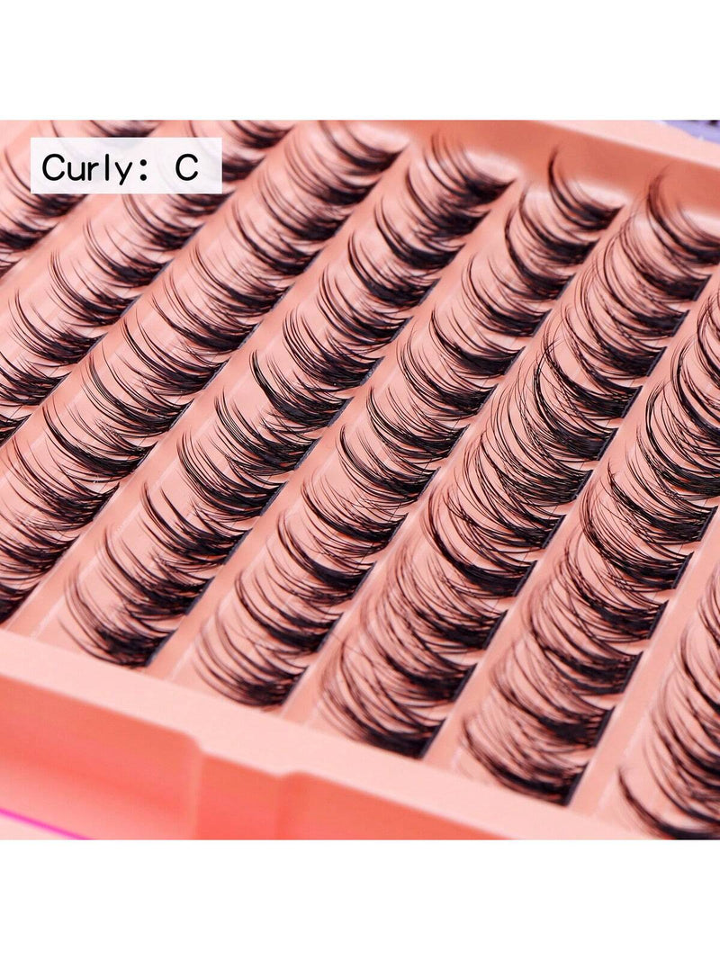 AzenloLash Clusters 120Pcs Individual Cluster Lashes