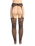 Sexy Jacquard Fishnet Pantyhose Tights