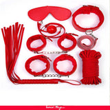 Red Leather Bondage Adult Sexy Toys Sm Sexy Product BDSM EGYPT