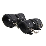 Black Leather Bondage Adult Sexy Toys Sm Sexy Product BDSM