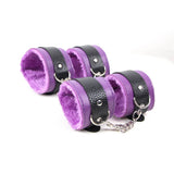 Purple Leather Bondage Adult Sexy Toys Sm Sexy Product BDSM