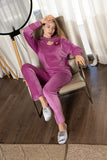 FLOWERS & LACE HOODED PAJAMAS | EASY BY PLUS
