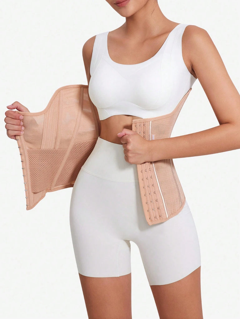 Fashion Steel Boned Back Support Abdominal Shaping Women Waist Cincher Slimming Bodyshaper