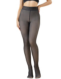 Faux Sheer Black Fake Translucent Pantyhose