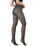 Faux Sheer Black Fake Translucent Pantyhose