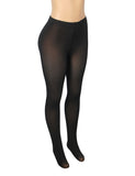 Faux Sheer Black Fake Translucent Pantyhose