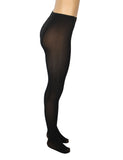 Faux Sheer Black Fake Translucent Pantyhose