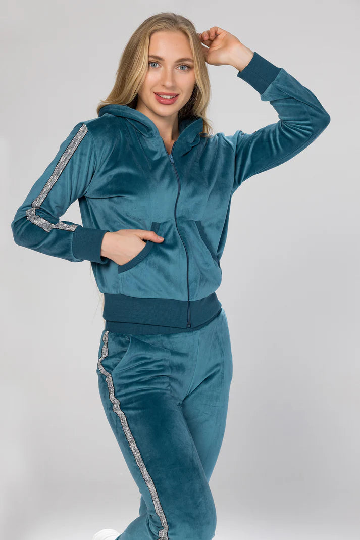 GLITTERY STARSTRACK SUIT