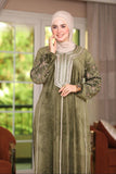 Women's winter abaya