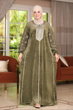 Women's winter abaya