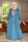 Women's winter abaya