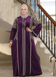 Women's winter abaya