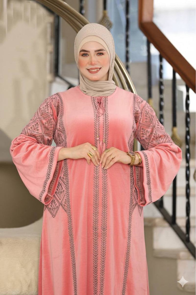 Women's winter abaya