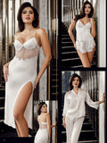 PERIN PERIN 6 PCS SATIN ROBE SET