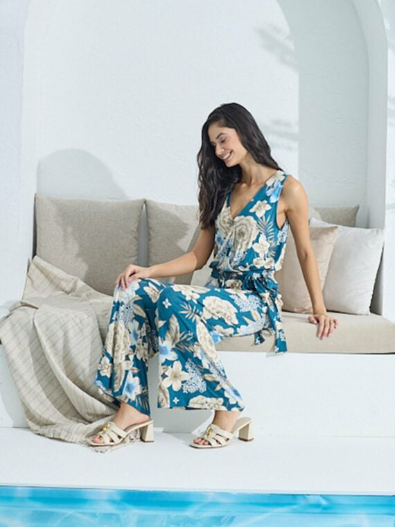 Sevim & Gizzey Floral Women’s Jumpsuit
