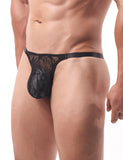 Lace See Through Sexy Men Thong