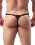 Lace See Through Sexy Men Thong