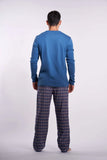 NAGA HOMME Dark Blue 2piece Men's Pajama