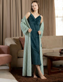 nightgown and long robe