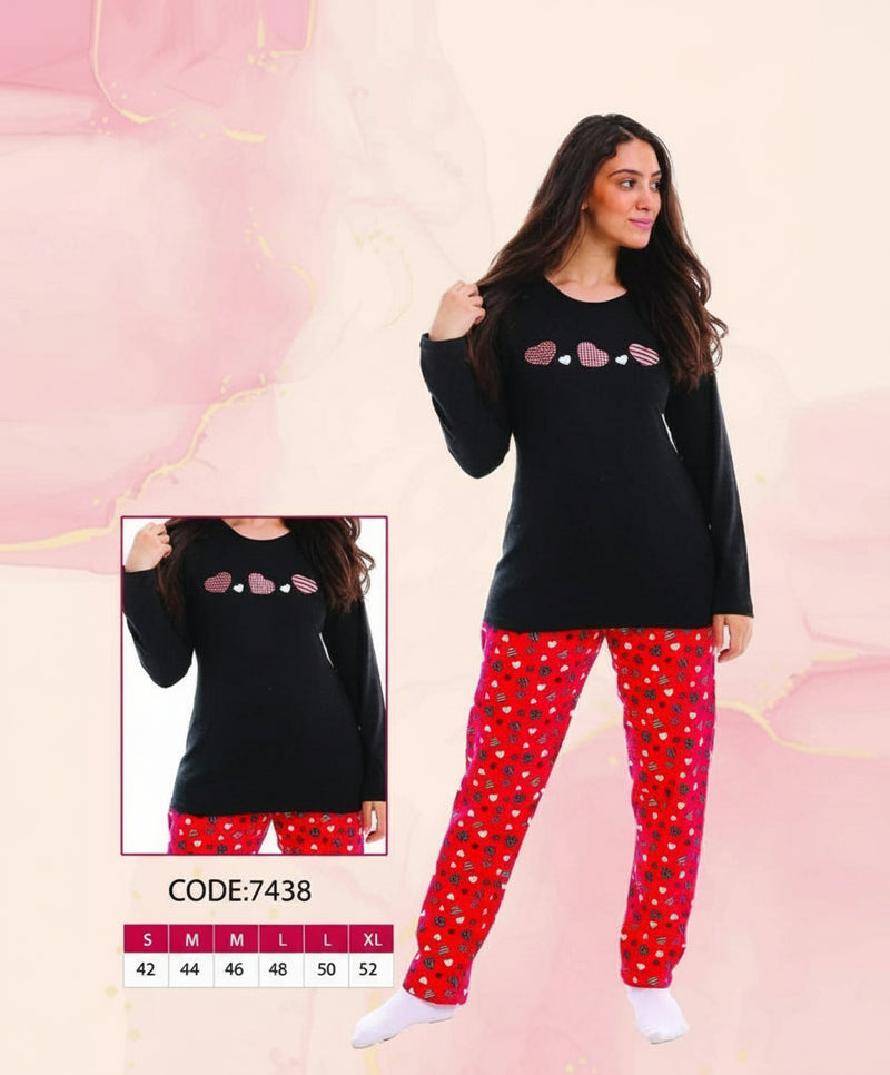 Women's winter pajamas