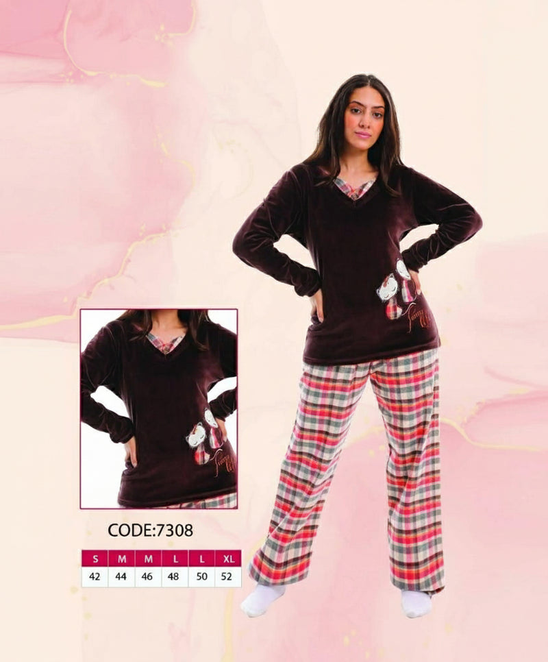 Women's winter pajamas