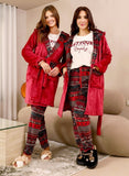 Stylish women's winter pajamas