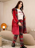Stylish women's winter pajamas