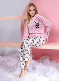 Stylish women's winter pajamas