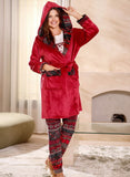Stylish women's winter pajamas