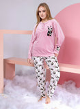 Stylish women's winter pajamas