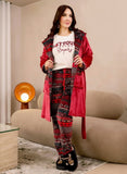 Stylish women's winter pajamas