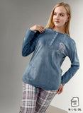Women's winter pajamas