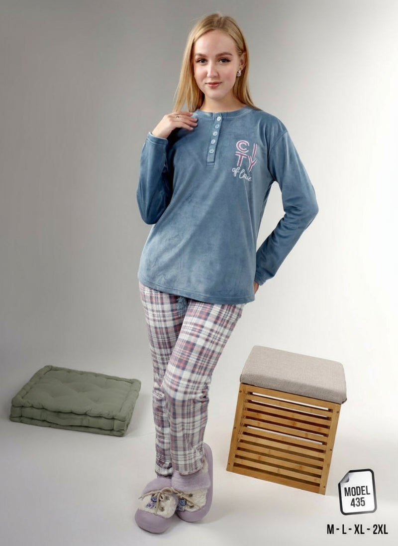 Women's winter pajamas
