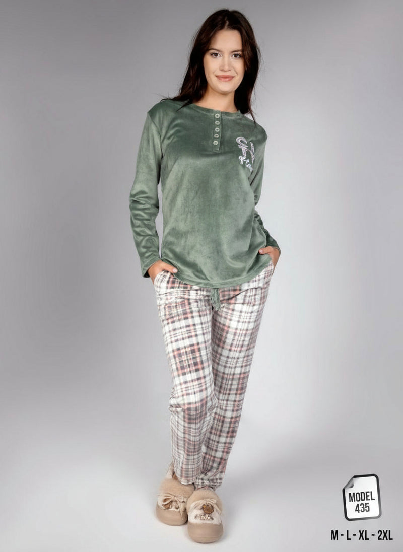 Women's winter pajamas