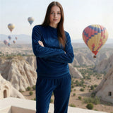 Women's velvet pajamas