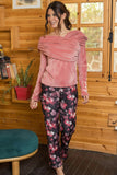 Elegant women's winter pajamas